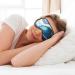 SSIMOO Big Sea Wave HD Soft Sleep Eye Mask | Breathable Travel Eye Patch for Women | Ideal for Relaxation & Comfort - Buy Online on SooperMarket.com