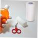 Healifty 5 Rolls Pressure Tape Elastic Wrap Bandages - Self Adherent Zither Finger Tape | Non-woven Fabric Athletic Wrap - 500x2x0.1cm White - Buy Online on SooperMarket.com