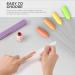 50pc Clear Fan-shaped Nail Art Swatches Sticks for Practice and Display - Keilend - Buy Online on SooperMarket.com