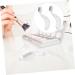 Buy NOLITOY 6 Pcs Foldable Eyebrow & Eyelash Comb Set | Portable Lash Separator Tool for Flawless Lashes | International Shipping Available - Buy Online on SooperMarket.com