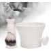 Magidal Cleaning Bowl & Razor Brush Set - Premium Hairdressing Tools Nylon Bristles Perfect Gift for Salon Professionals On-the-Go Shaving Mug in White - Buy Online on SooperMarket.com