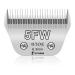5fW Width removable blades for the fur care of pets compatible with the Heiniger/Moser Max45/Andis/Easter A5 cutting length 1/4 inch (6.3 mm) for larger animals 5fW 6.3mm