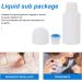 Mobestech 8Pcs Deodorant Bottles Sponge Head Applicator Liquid Bottles Refillable Sub Bottles Sponge Liniment Bottles Cosmetic Travel Lotion Storage Container 50ml (Color Random) - Buy Online on SooperMarket.com