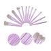 Buy NOLITOY 1 Set Purple Makeup Brush Set - Premium Cosmetic Brushes for Eyeshadow & Face | Travel-Friendly Makeup Tools | International Shipping Available - Buy Online on SooperMarket.com