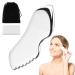 Stainless Steel Gua Sha Gua Sha Facial Tools Comb Edges and Surfaces Guasha Face Skin Massage Metal Gua Sha Sculpting Tool foe Face Body Eyes Neck