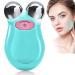 Microcurrent Facial Device, Intelligent Face Neck Massager, Microcurrent Face Lift Device,Wrinkle Reducing - Contour Skin Tightenin Facial Massager,Blue