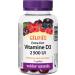 Webber Naturals Ashwagandha Gummy 45 Berry Flavoured Gummies Helps to Reduce Stress & Vitamin D3 2500 IU 75 Gummies For Healthy Bones Teeth - Buy Online on SooperMarket.com
