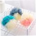 Buy Angoily 8pcs Color Matching Bath Ball Mesh Pouf & Men's Gloves - Soft Shower & Bath Scrubbers Perfect for Cleaning & Relaxation - Buy Online on SooperMarket.com