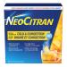 NeoCitran Extra Strength Cold and Congestion for Non-Drowsy Relief Lemon 10 Count