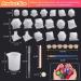 Shynek Resin Dice Molds Set - 19 Polyhedral Styles with Silicone Mold, Tools, and Paints for Epoxy Resin Dice Making - Buy Online on SooperMarket.com