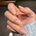 Handcess Short Shiny Square Artificial Nails - French Art Design in Yellow/Pink - 24 Press-On Nails for Women & Girls - Buy Online on SooperMarket.com