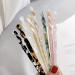 10 Pieces Leopard Print Acetate Hair Sticks - Vintage Styling for Women - Tortoise Shell Hairpins - Long Hair Accessories with Flannelette Bag - Buy Online on SooperMarket.com