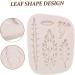 Alipis 4 Pcs Leaf Mold Baking Cakes Molds Candle Decor Candy Mold Xmas Fondant Molds Resin Molds Palm Multi-Function Fondant Mold Soap Silicone Molds DIY Clay Silica Gel White Small Cake - Buy Online on SooperMarket.com