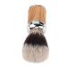 Premium Shave Brush for Men - Fast Drying & Easy Cleaning Beard Brush for Wet Shaves - Soft Bristles & Curved Handle - Portable for Home Travel & Salon - Buy Online on SooperMarket.com