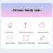 Reusable Eyeliner Stencils Silicone Beauty Ruler 5 In 1 Eyeliner Stencil Multi Purpose Silicone Eyebrow Pencil Stencil Winged Tip Eyeliner Aid for Makeup Cosmetic Pink - Buy Online on SooperMarket.com