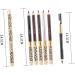 WOONEKY 2pcs Eyebrow Pencils Double Head Eyebrow Pencil Eyebrow Pencil Brush 1 count (Pack of 1) Brown - Buy Online on SooperMarket.com
