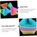 MAGICLULU 20pcs Triangle Muffin Cup Candle Molds Paper Cups Silicone Molds DIY Baking Mold Silicone Cake Molds Muffin Cake Mold Muffin Cupcake Mold Mini Silica Gel Baking Cup - Buy Online on SooperMarket.com