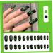2set Detachable Long Coffin False Nails with Designs Press on Nails Wearable Fake Nail Decor Full Cover Art Tips - Buy Online on SooperMarket.com