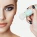 Dual Retractable Powder Brush Portable Makeup Brush Ergonomic 360 Degree Rotation for Travel (Blue) - Buy Online on SooperMarket.com