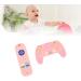 2er-Pack Silicone Baby Bite Rings - Educational Chew Sensory Toys in Pink for Teething & Play - Buy Online on SooperMarket.com