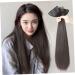 ABOOFAN Piece Long Straight Hair Wig Womens Wigs Clip in Extensions Wigs for Women Natural Wig Black Wig Long Straight Hair Extensions Hair Accessories Miss Cosplay High Temperature Wire 60X15CM Black - Buy Online on SooperMarket.com