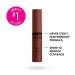 NYX Butter Gloss Brownie Drip - Deep Brown Non-Sticky Lip Gloss 0.27 Fl Oz - Buy Online on SooperMarket.com