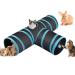 Cat Tunnel Rabbit Tunnel Cat Toy 3 Ways Foldable Tunnel Toy Pet Play Tunnel Tube For Kittens Puppies Rabbits Small Dogs