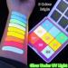 Go Ho Neon Face & Body Paint Palette - UV Glow in the Dark Water Activated Eyeliner for Halloween Makeup & Cosplay Costumes - Buy Online on SooperMarket.com