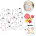 Beavorty 100 Pcs Eye Shadow Disk Eyeshadow Makeup Pans Diy Cosmetic Pallet Miss Plate Stainless Steel - Buy Online on SooperMarket.com
