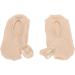 Soft Elastic Toe Separator Bunion Relief Socks - Skin Color - Buy Online on SooperMarket.com