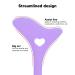 Brrnoo Silicone Stencils - Reusable Eyelash Applicator Tool & Mascara Guard Stencil in Purple | Perfect Eye Makeup Aid for Flawless Application - Buy Online on SooperMarket.com