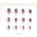 Semi Cured Gel Pedi Strips: Colorful Self Adhesive Nail Wraps for Long Lasting Manicure - Buy Online on SooperMarket.com