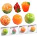 CORHAD 24pcs Artificial Fruit Doll Fruits Lemon Slice Model Fruits Cake Topper Realistic Grape Props Lifelike Grape Props Hairclips Photo Frames Ornaments Material Phone Case Resin Child - Buy Online on SooperMarket.com