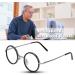 Retro Round Resin Reading Glasses for Presbyopia - Lightweight Magnifying 1.0/1.5/2.5/3.0/3.5 Strength | Fatigue Relief - Buy Online on SooperMarket.com