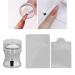 Silicone Nail Stamper - Transparent DIY Soft Nail Art Tool for Home & Salon Use | International Shipping Available - Buy Online on SooperMarket.com