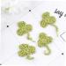 Operitacx 10pcs Socks Badge Sign Crocheted Shamrock Appliques Applique Patches Accessories Shoes and Hats - Buy Online on SooperMarket.com