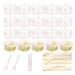 20 pieces jars jars 10ml jars with lids lip balm jars jars cream jars empty 20 x 10ml Transparent