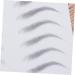 CIMAXIC 2pcs 3d eyebrow stickers suit realistic eyebrow tattoos Makeup eyebrow shape stencil Miss - Buy Online on SooperMarket.com
