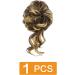 Prinfantasy Dark Brown Updo Messy Bun Hair Piece Extension for Women - Synthetic Scrunchies Hairpiece GBFQ006 - Buy Online on SooperMarket.com