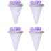 YIAGXIVG Pack Of 4 Washing Machine Hair Filter Washing Machine Hair Remover Hair Filter Net Bag Hair Remover For Washing Machine Hair Filter Net Bag Purple - Buy Online on SooperMarket.com