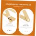 KALLORY 2 Pcs Second Generation Brow Shaping Kit Eyebrow Marker Ruler Eyebrow Drawing Tool Metal 25x5x0.6cmx2pcs Goldenx2pcs - Buy Online on SooperMarket.com