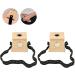 Moxibustion Box - Single Hole Bamboo Moxa Roller & Acupuncture Tool | 2pcs International Shipping - Buy Online on SooperMarket.com