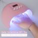 RedFlow UV LED Nail Lamp - Gel Nail Polish Curing Dryer with Infrared Sensor - USB Powered Portable Light for Easy & Quick Use - Buy Online on SooperMarket.com