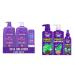 Aussie Total Miracle Shampoo Conditioner and 3 Minute Miracle Treatment Bundle Pack (1 792 mL Total) & Kids Sulfate Free Shampoo Conditioner and Detangler Bundle Paraben Free (1 186 mL Total)