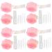 Balacoo 4 Sets Lace Double Eyelid Sticker Eyelid Tape for Hooded Eyes Invisible Double Eyelid Tape Eyelid Lift Eye Lift Tape for Droopy Lids Eyelid Shaping Tapes Stickera Girl Eye Patch