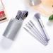 DFHBFG 12-Piece Long Pole Makeup Brush Set | Soft Hair Beauty Tools for Flawless Application - International Shipping Available - Buy Online on SooperMarket.com