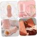 BELLIFFY 1pc Volcanic Stone Oil-absorbing Ball Facial Volcano Stone Roller for Face Volcanic Rock 7.5x3cm Pink - Buy Online on SooperMarket.com