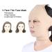 Breathable Face Lifting Slimming Belt | Elastic Anti-Aging V Shape Line Chin Cheek Lift Up Band | Double Chin Reducer for Wrinkles Sagging | Full Coverage Bandage for a Defined Jawline (M) - Buy Online on SooperMarket.com