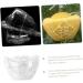 GANAZONO 4pcs Clear Fruit Mini Watermelon Plastic Fruit Square Mold Small Fruit Mold Ginseng Tool Pumpkin - Buy Online on SooperMarket.com