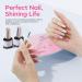 Modelones 48W UV Nail Dryer with Timer | Gel Nail Lamp & UPF99+ UV Protection Gloves for Manicure - Buy Online on SooperMarket.com